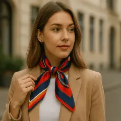 Jak wiązać bluzkę pod szyją, by wyglądać elegancko i stylowo