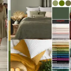 Kolor khaki jaki to kolor? Paleta barw od oliwki po głęboką zieleń, inspirowana naturą i modą.
