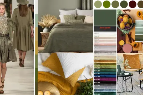 Kolor khaki jaki to kolor? Paleta barw od oliwki po głęboką zieleń, inspirowana naturą i modą.