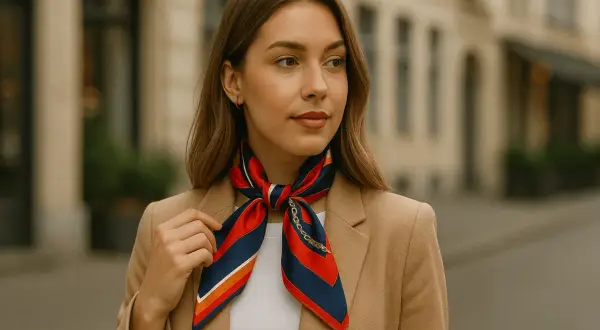 Jak wiązać bluzkę pod szyją, by wyglądać elegancko i stylowo
