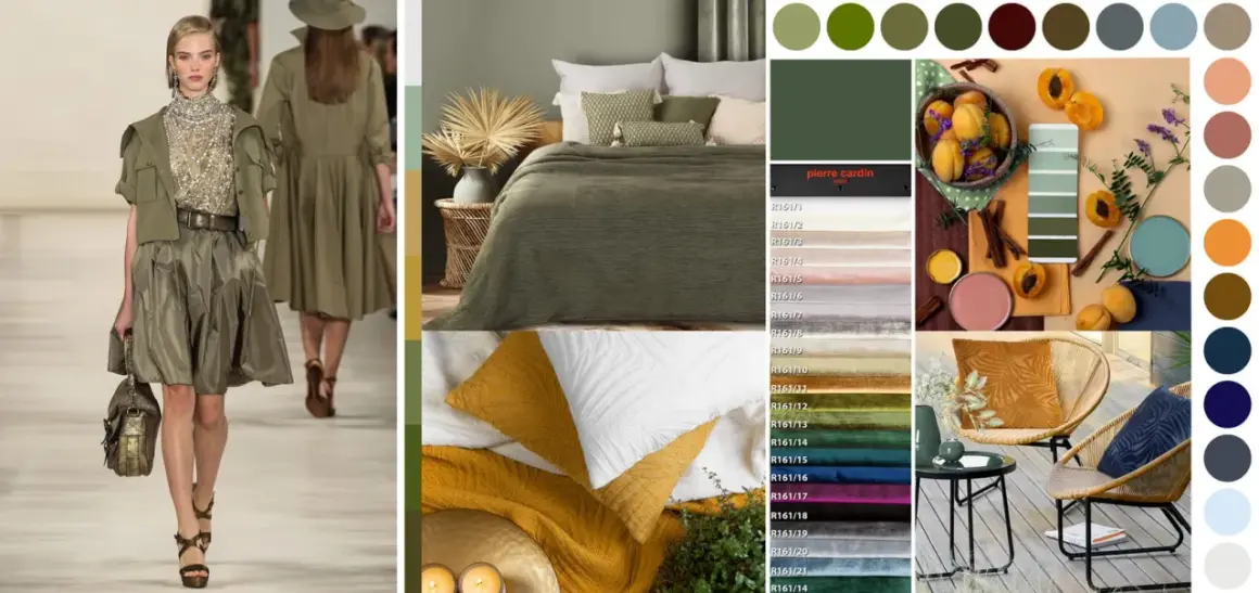 Kolor khaki jaki to kolor? Paleta barw od oliwki po głęboką zieleń, inspirowana naturą i modą.