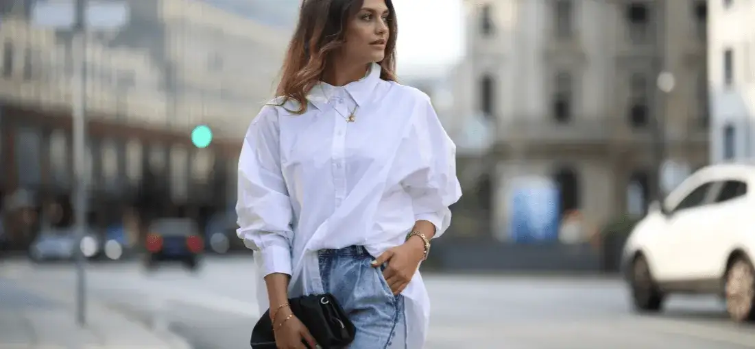 Zdjęcie Jak nosić bluzki koszulowe, aby zawsze wyglądać stylowo i modnie