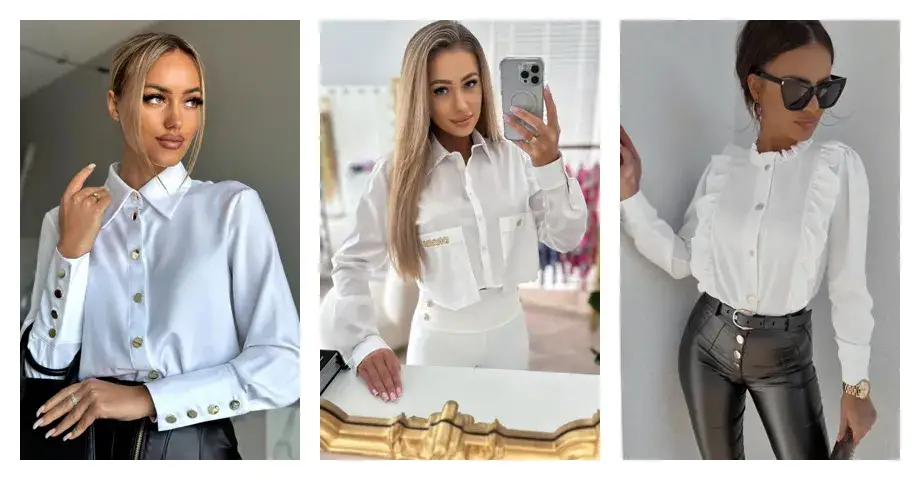 Zdjęcie Jakie spodnie do białej koszuli, aby zawsze wyglądać stylowo?